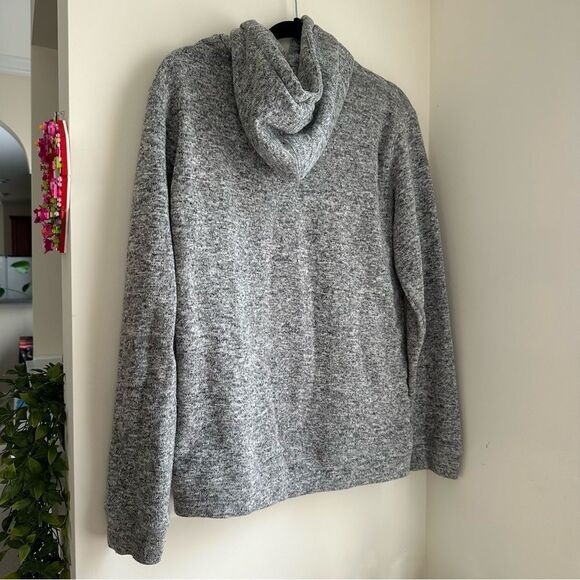 Quicksilver gray and white space dye sweatshirt - Picture 4 of 7